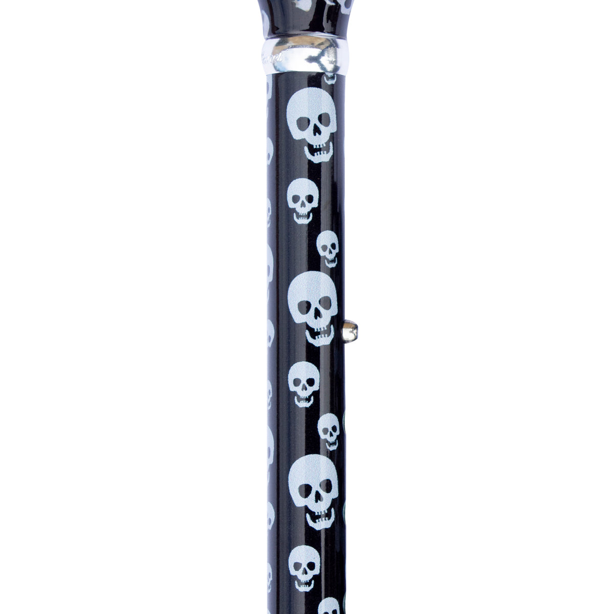 Classic Canes Folding Contemporary Chic Derby Cane Skulls