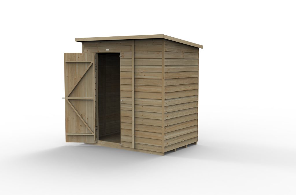 Forest Garden 4life Pent Shed 6x4 without Windows