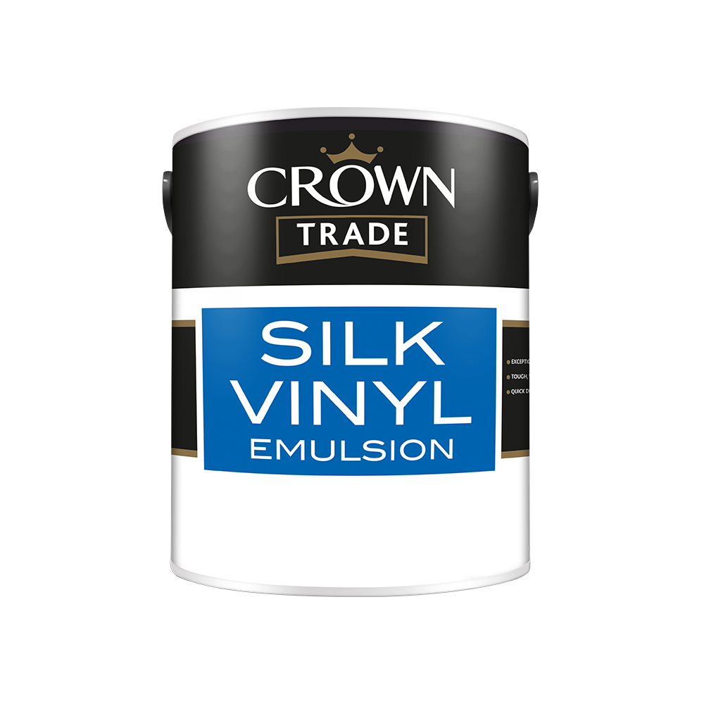 Crown Trade Silk Vinyl Emulsion Paint