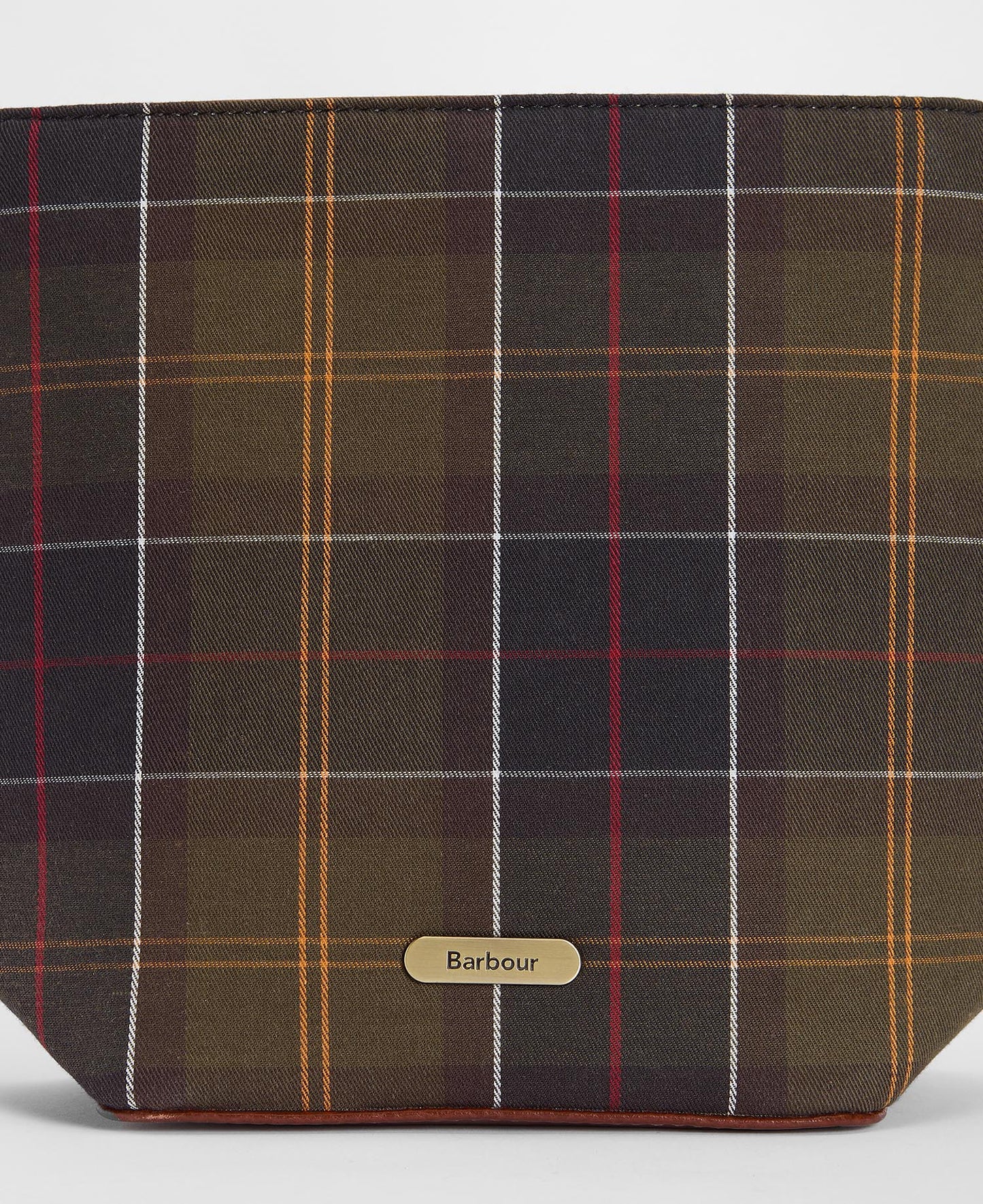 Barbour Cedar Tartan Bucket Bag