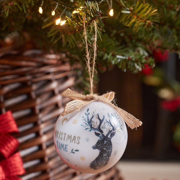 Three Kings Stag Vintage Bauble