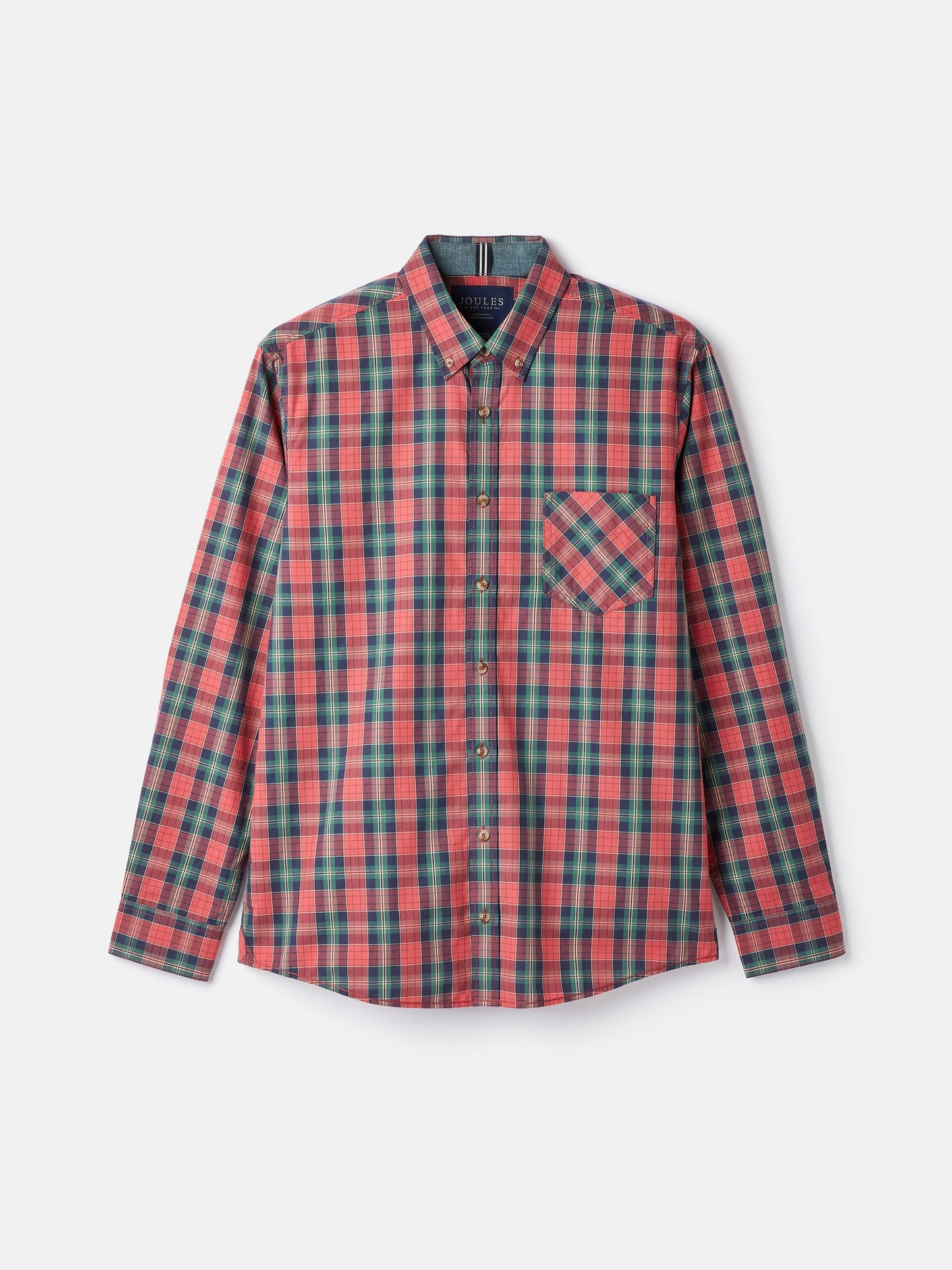 Joules Goodridge Long Sleeve Classic Fit Poplin Shirt