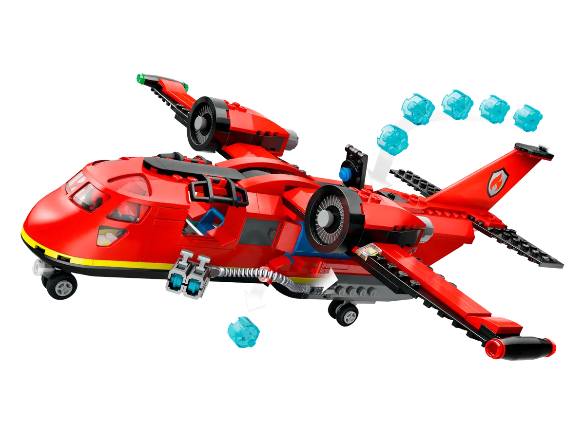 Lego City Fire Rescue Plane 60413