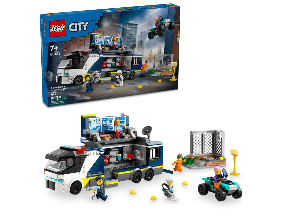 Lego City Police Mobile Crime Lab Truck 60418 Sam Turner Sons