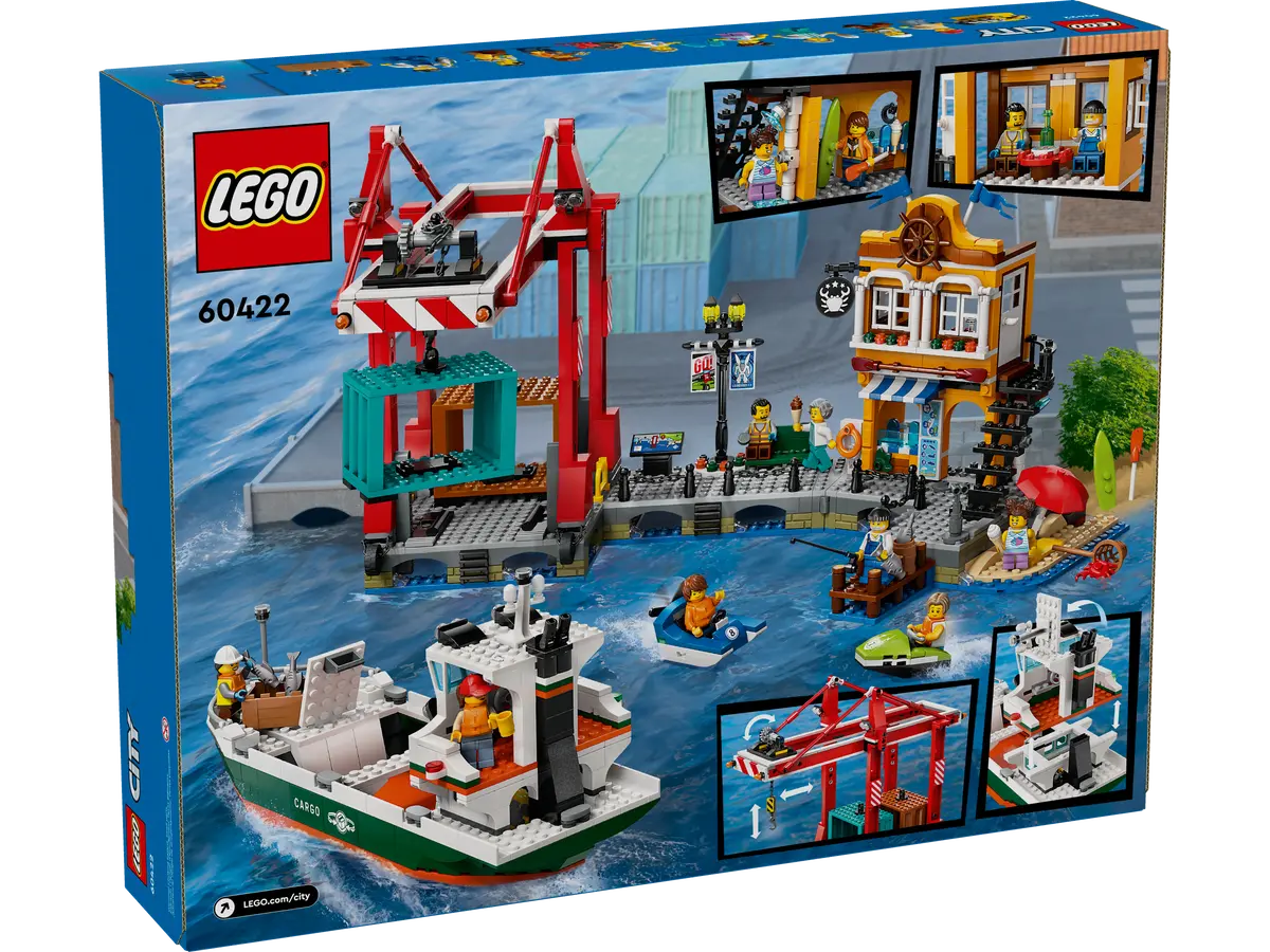 Lego City Seaside Harbor with Cargo Ship 60422