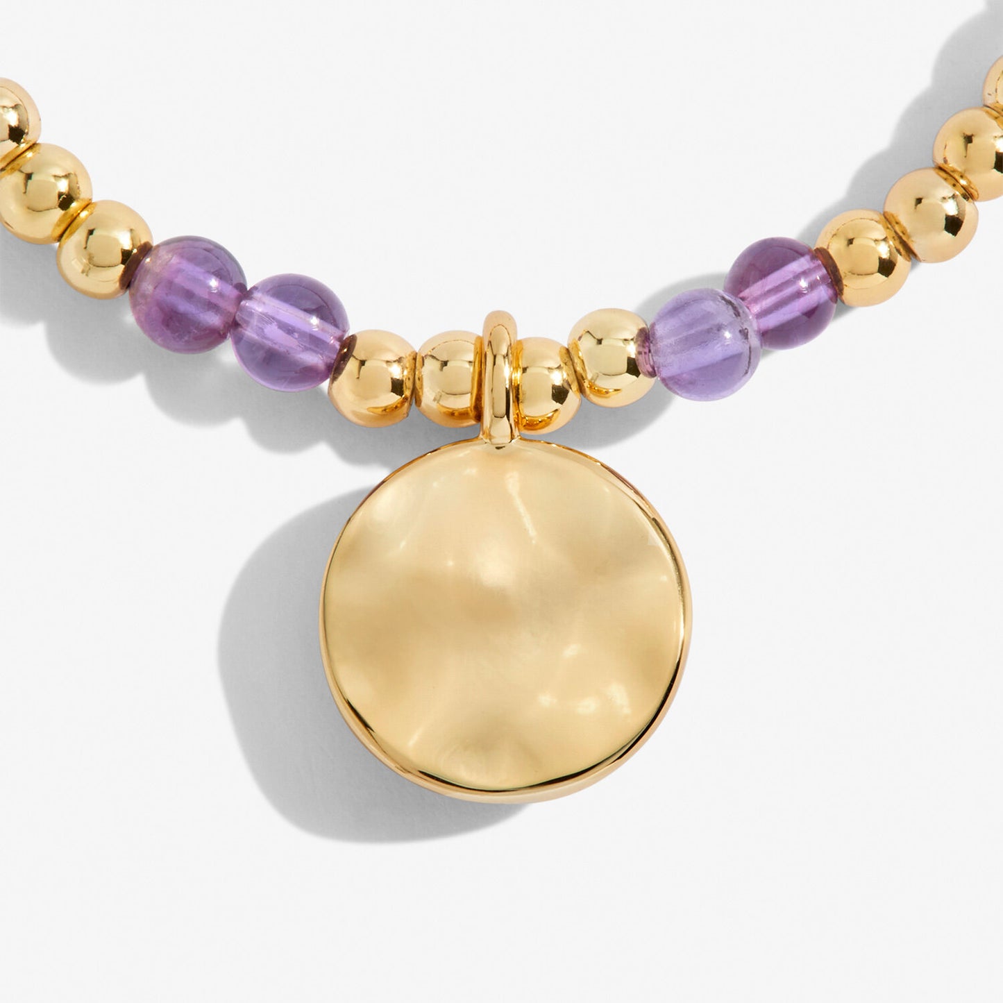 Joma Jewellery A Little February Birthstone Bracelet