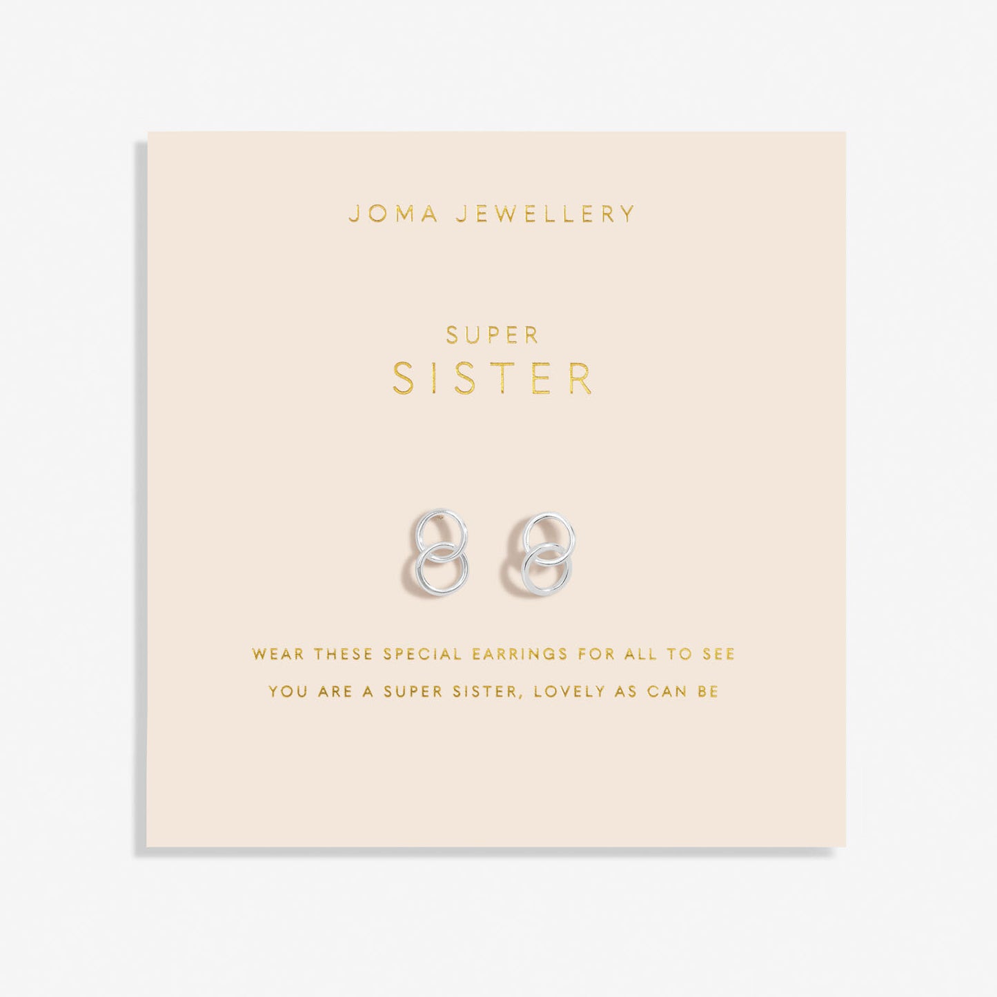 Joma Jewellery Forever Yours Super Sister Earrings