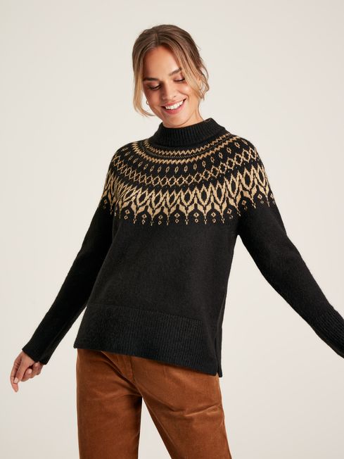 Joules Katherine Fair Isle Jumper - Main Image
