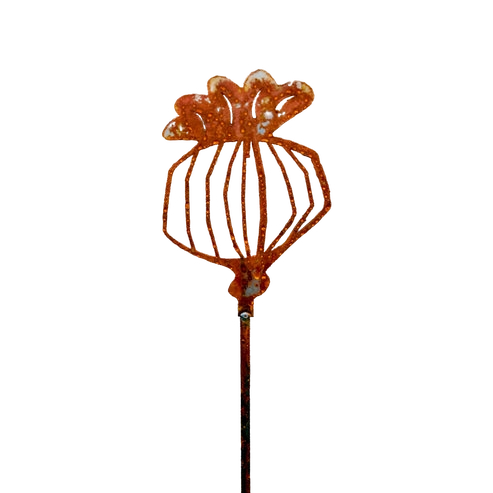 Poppy Forge Poppy Seedhead Plant Pin