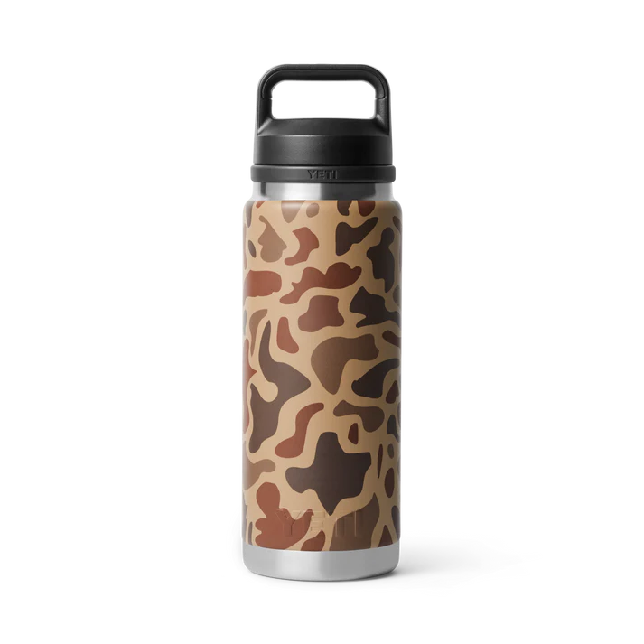 YETI Rambler 26 oz (769 ml) Bottle with Chug Cap - Wetlands Camo (Seasonal Edition)