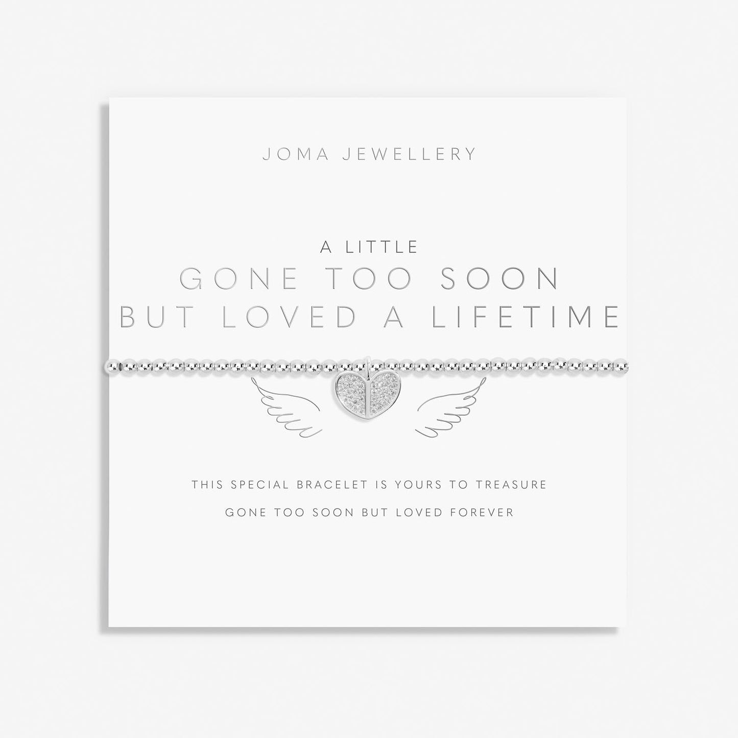 Joma Jewellery A Little Gone Too Soon But Loved A Lifetime Bracelet