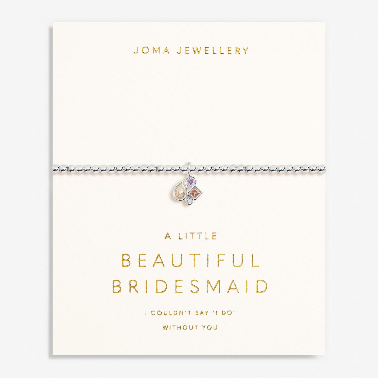 Joma Jewellery A Little Beautiful Bridesmaid Bracelet