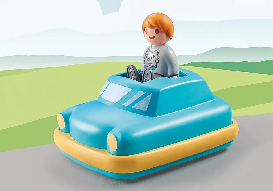 Playmobil 1.2.3 Push & Go Car