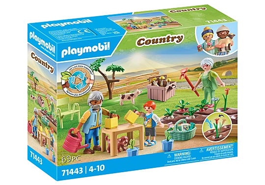 Playmobil garden set on sale