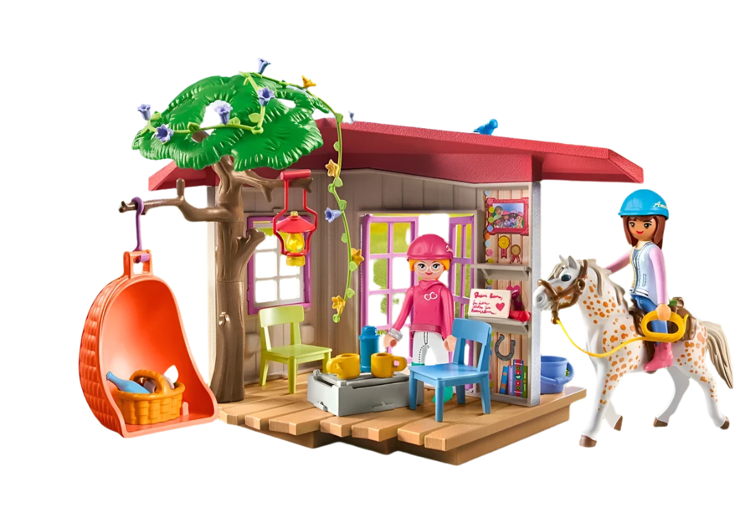 Playmobil Horses of Waterfall Clubhouse