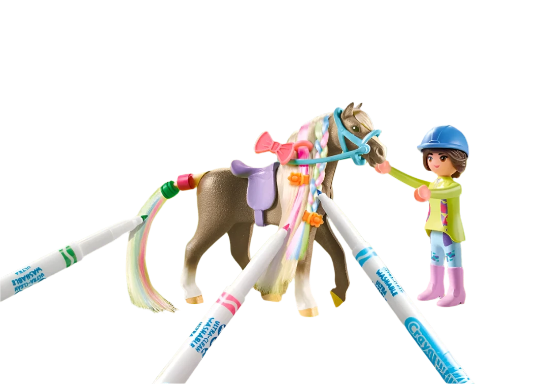Playmobil Horses of Waterfall Horse Creativity Salon