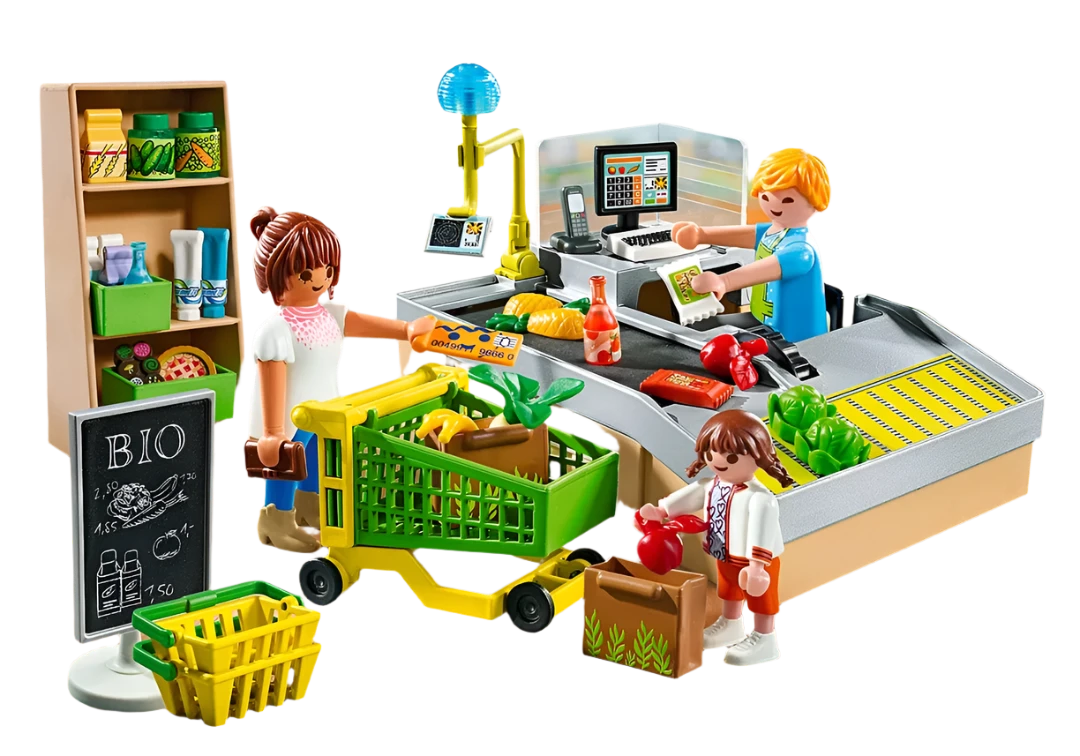 Playmobil My Life Organic Supermarket Promo Pack