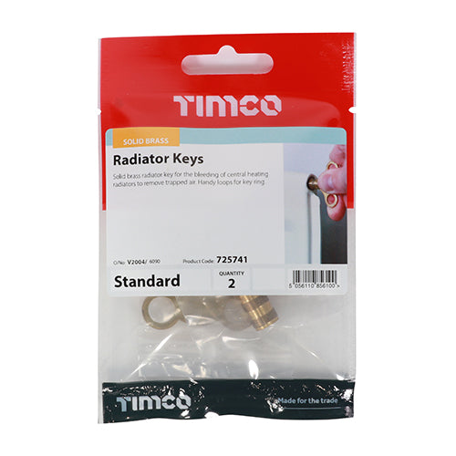 TIMCO Radiator Keys Standard - 2 PCS
