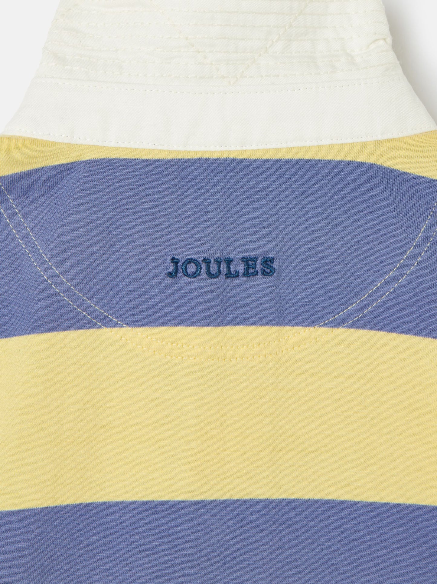 Joules Boys Ozzy Stripe Jersey Polo Shirt