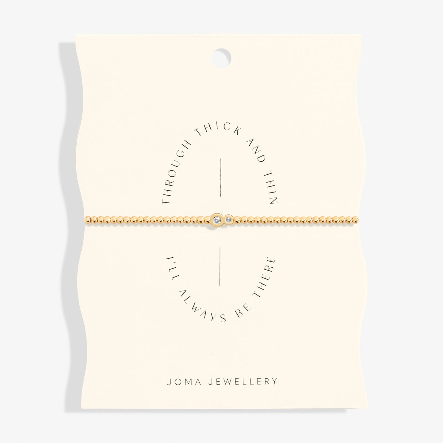 Joma Jewellery Share Happiness Through Thick & Thin I'll Always Be There Bracelet