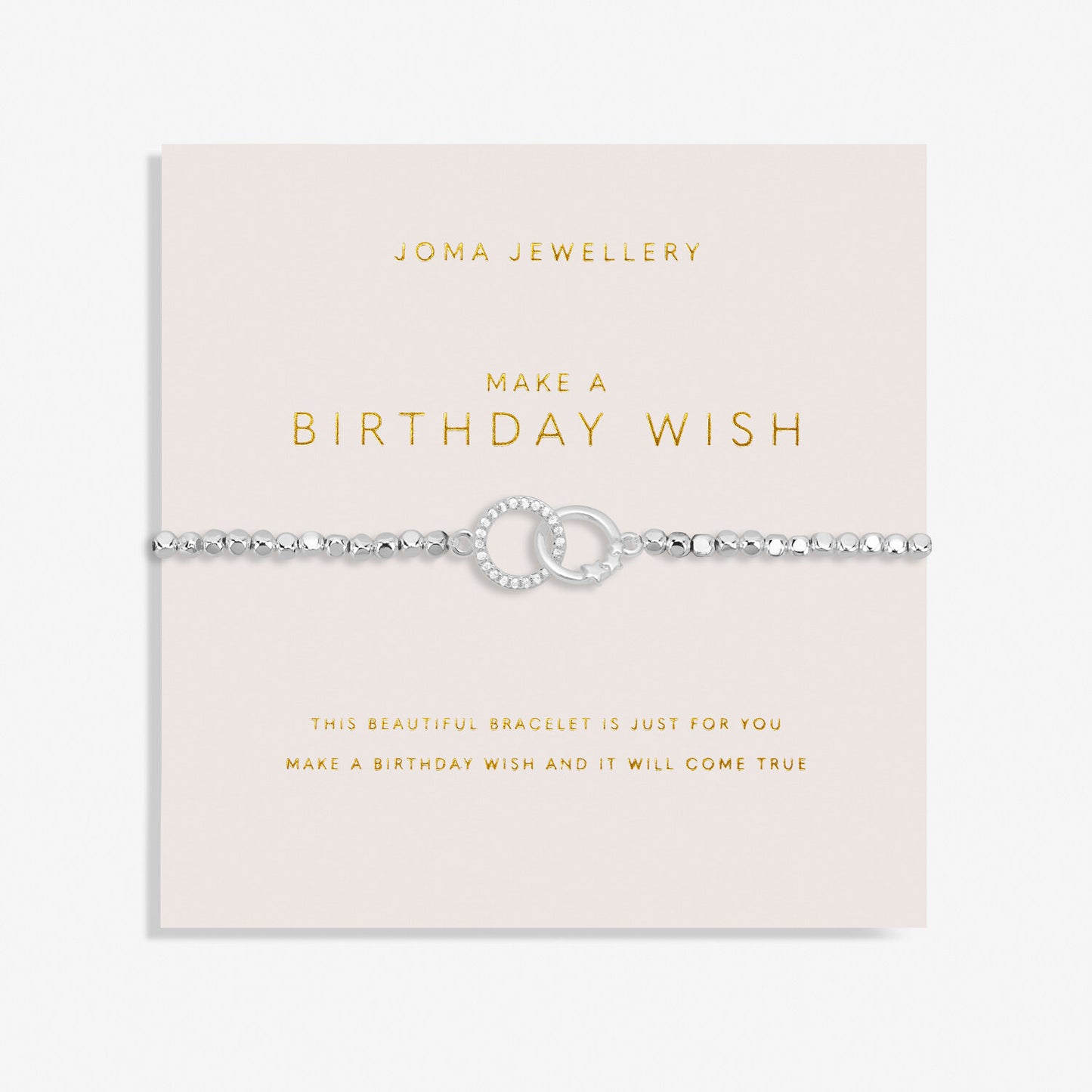 Joma Jewellery Forever Yours Make A Birthday Wish Bracelet
