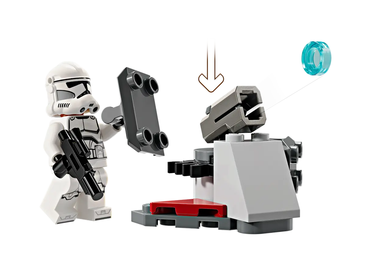 Lego Star Wars Clone Trooper & Battle Droid 75372