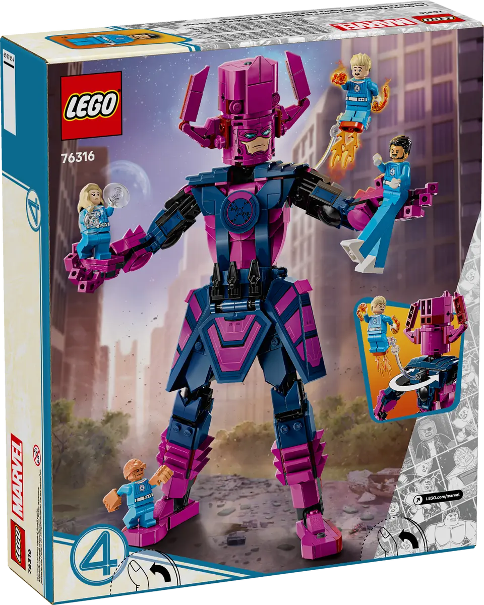 Lego MARVEL Fantastic Four vs. Galactus Construction Figure 76316