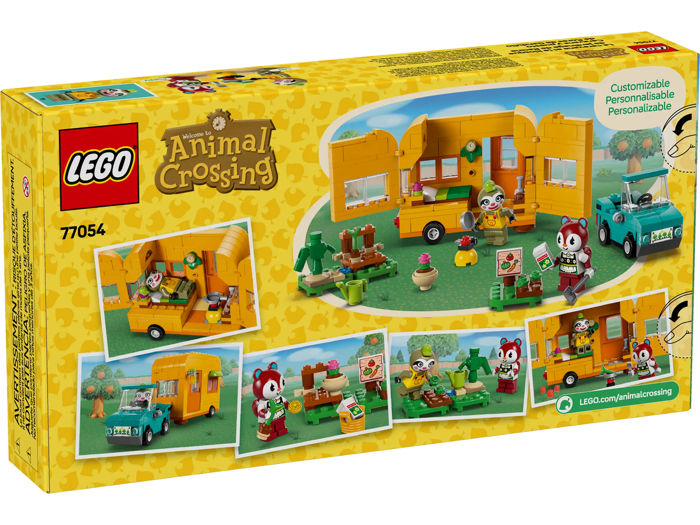 Lego Animal Crossing Leif's Caravan & Garden Shop 77054