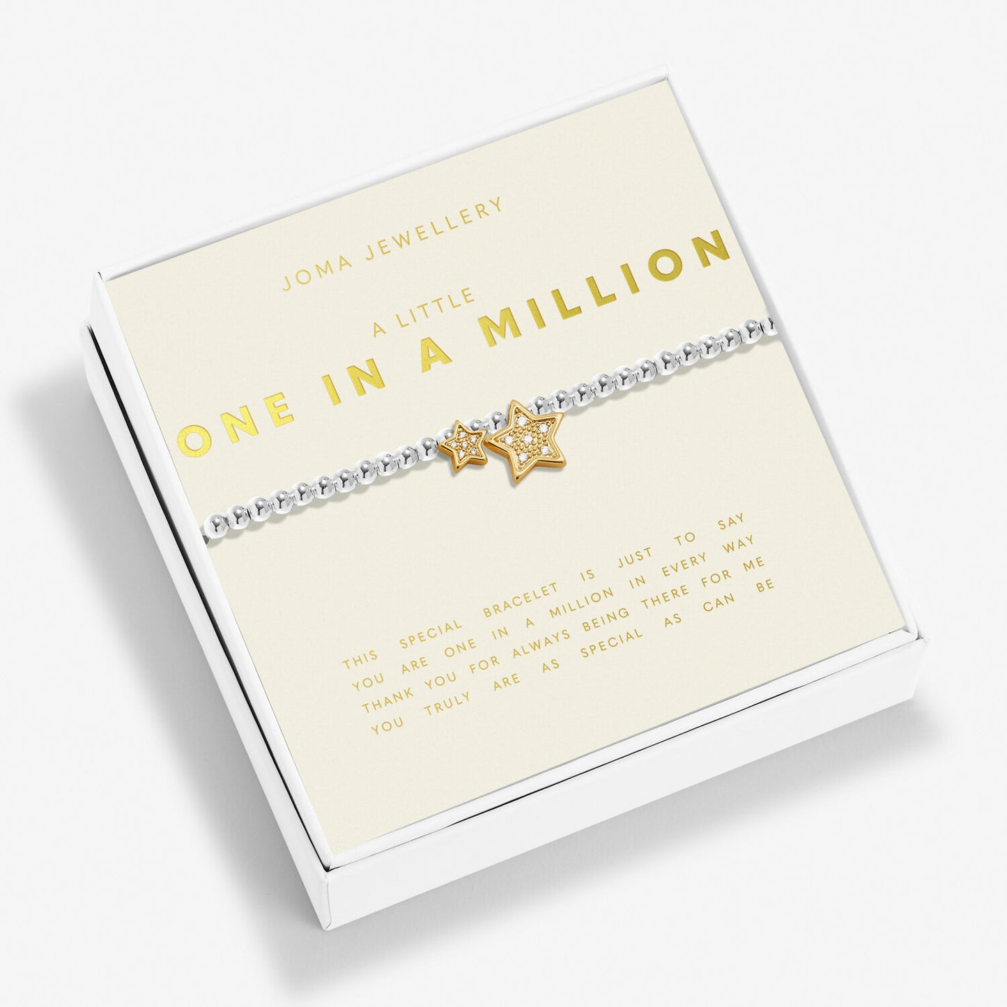 Joma Jewellery Boxed A Little One In A Million Bracelet