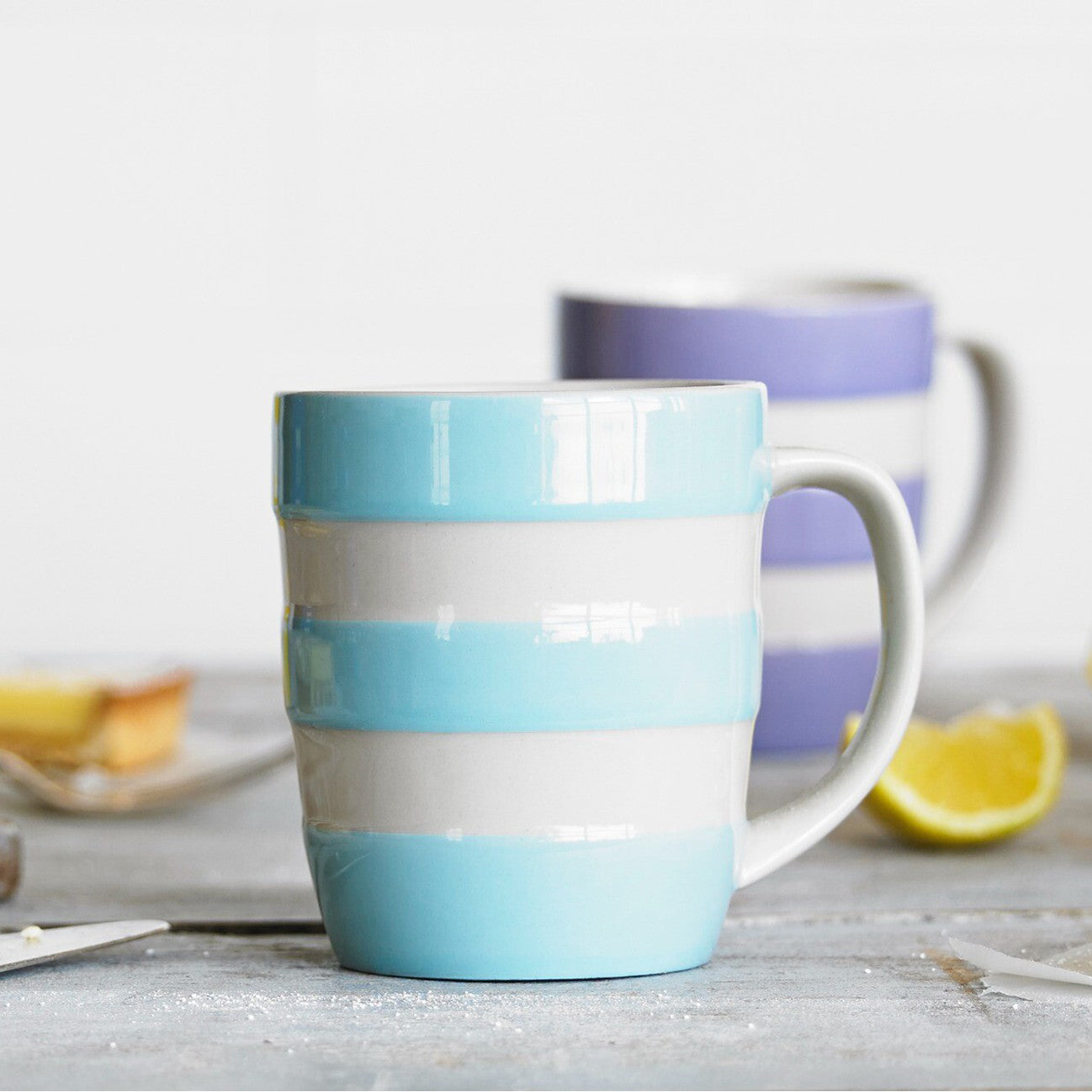 Cornishware Turkish Blue Mug 12oz