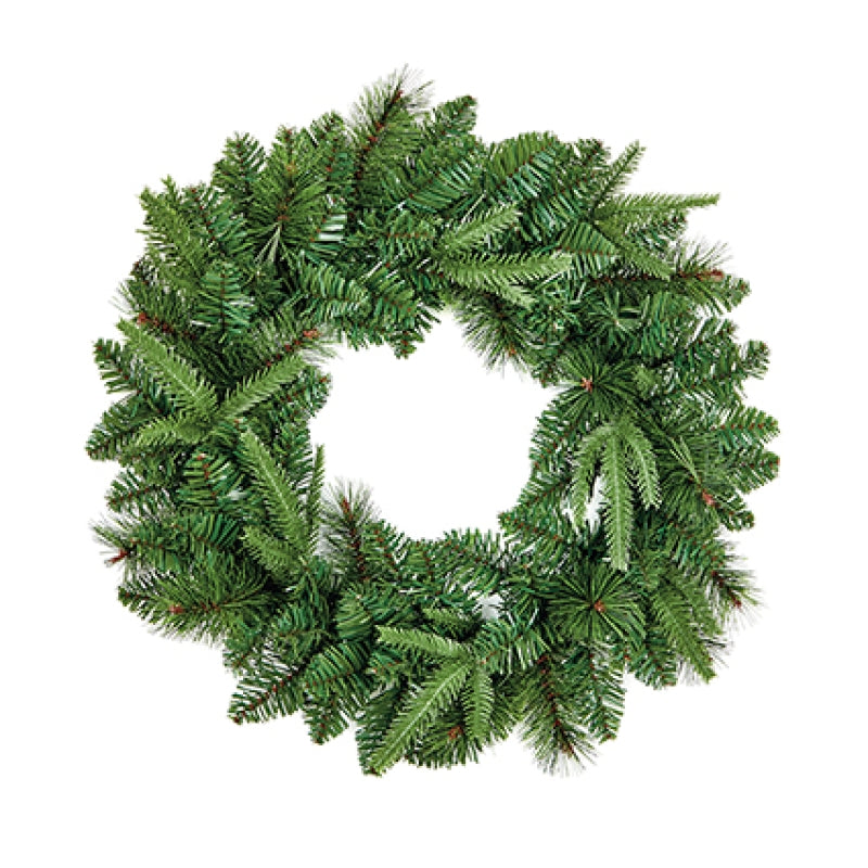 Premier 50cm Norfolk Pine Wreath PE/PVC Tips
