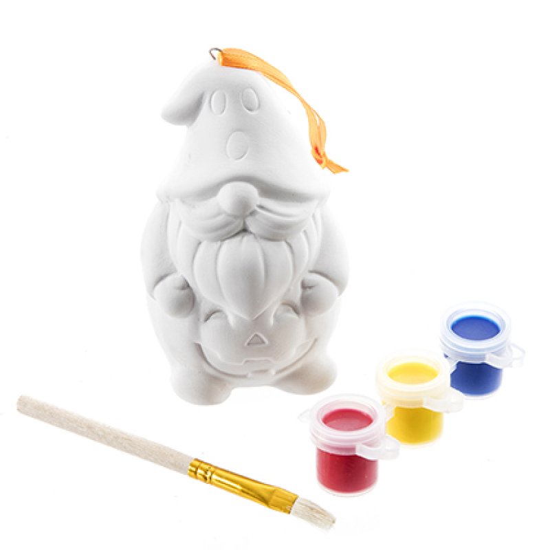 Premier 3pcs 9cm CYO Gonk with 3 Colour Paints and 1 Brush