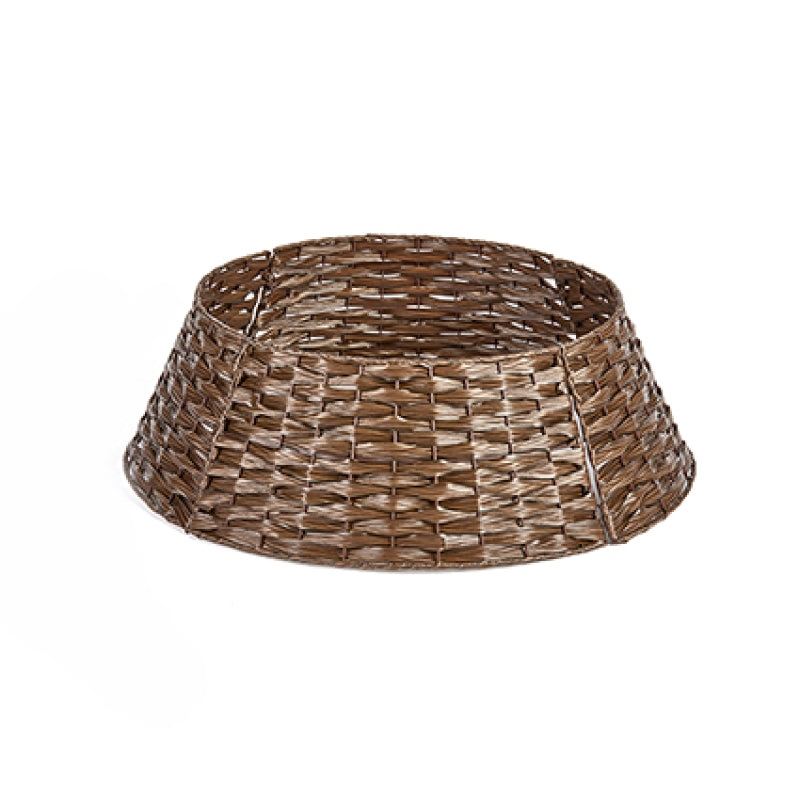 Premier 65cm Brown Rattan Tree Skirt KD - 23cm High