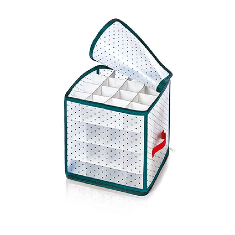 Premier 30cm 64pc Ornament Storage Box with Trays