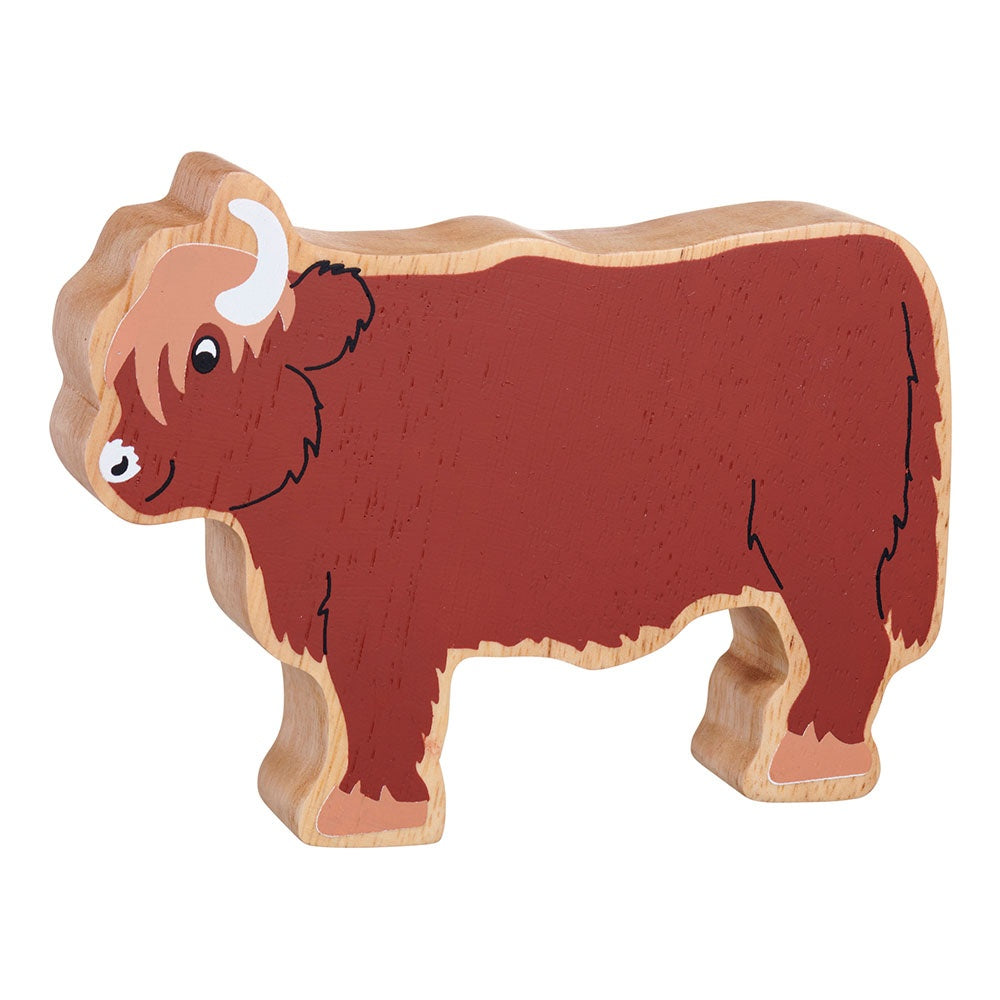 Insideout Toys - Lanka Kade - Natural brown highland cow