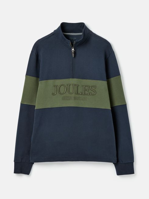 Joules Milton Quarter Zip Sweatshirt