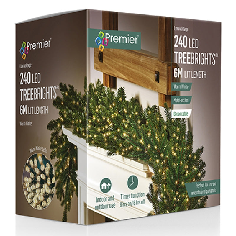 Premier 240L M-A TreeBrights with Timer Warm White