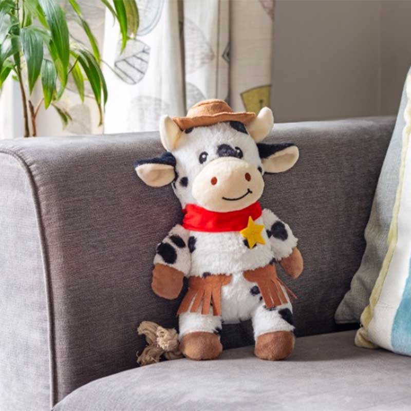 Dog Toy Sheriff Moo ChewPal