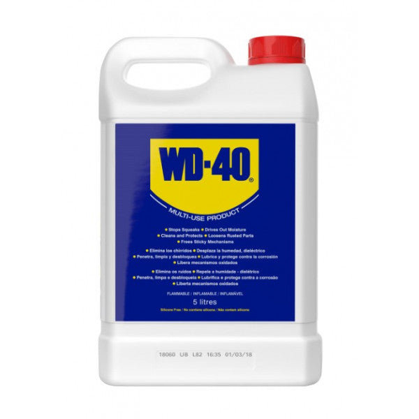 WD-40 Multi-Use Lubricant without Applicator 5L