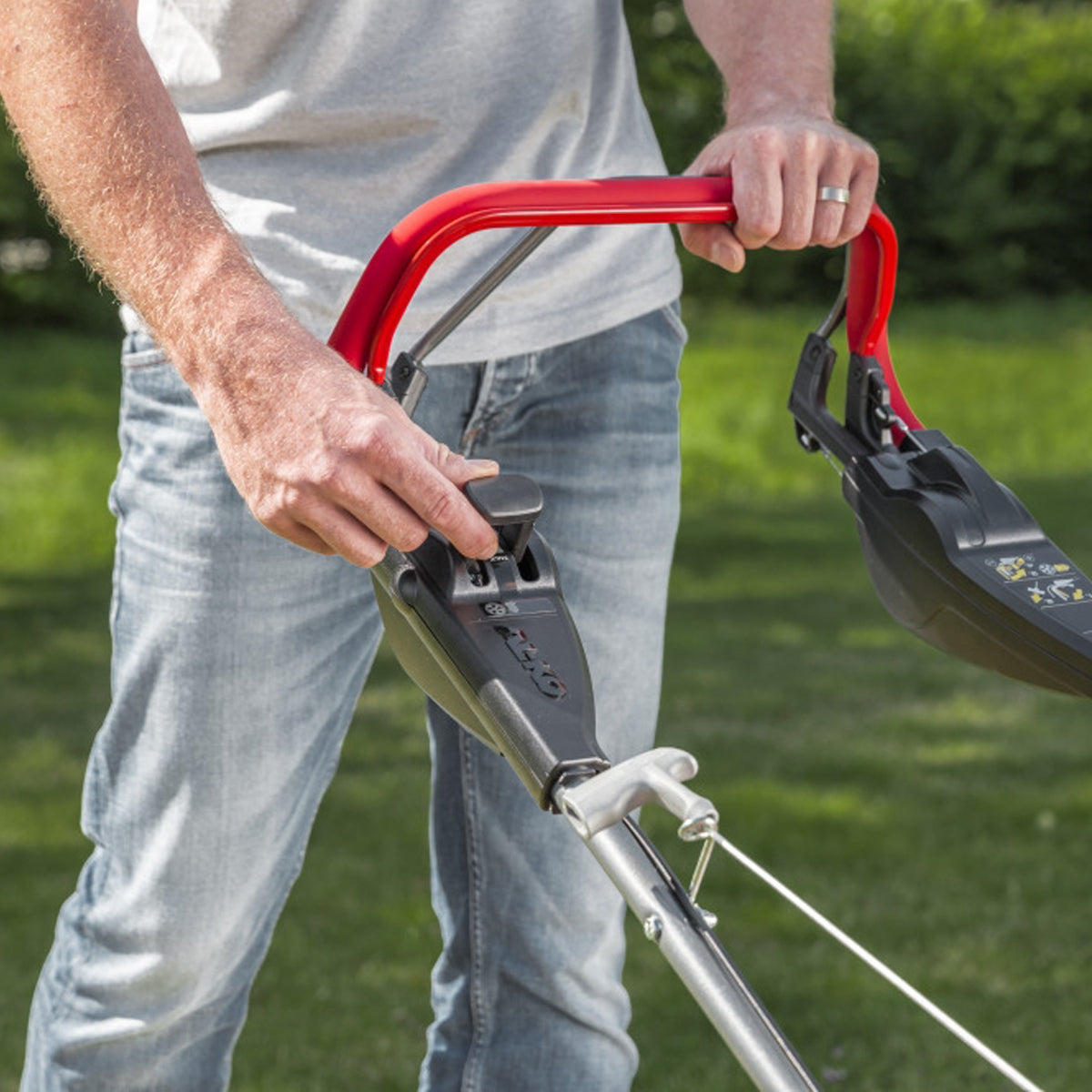 AL-KO Premium 520 SP-H Self Propelled Petrol Lawn Mower