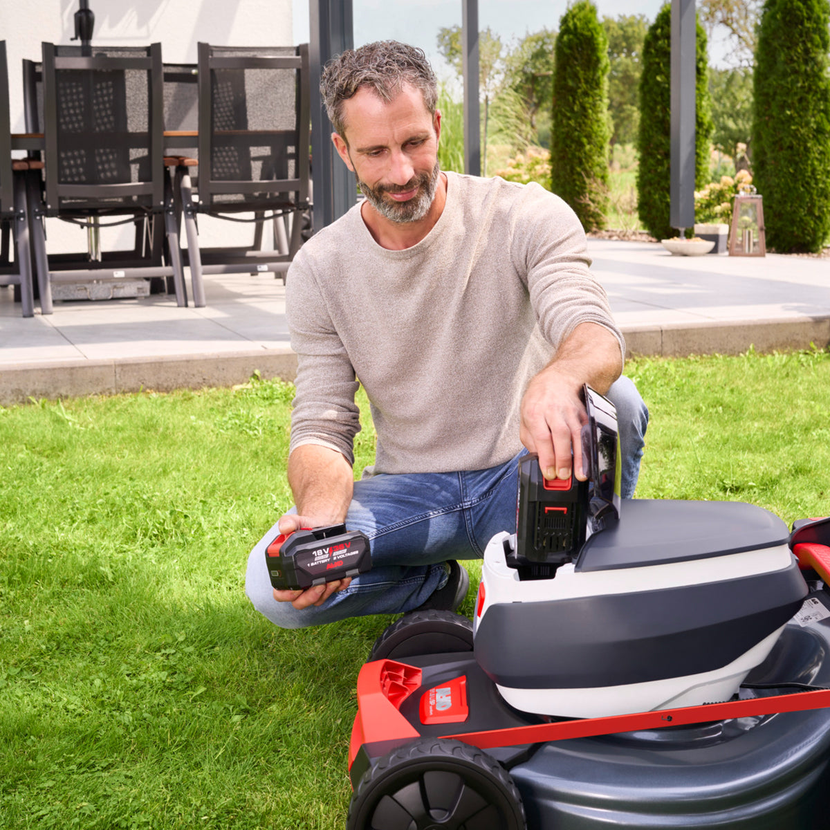 AL-KO 18V/36V Comfort 51.6 Li SP Cordless Self Propelled Lawnmower 51cm Cut