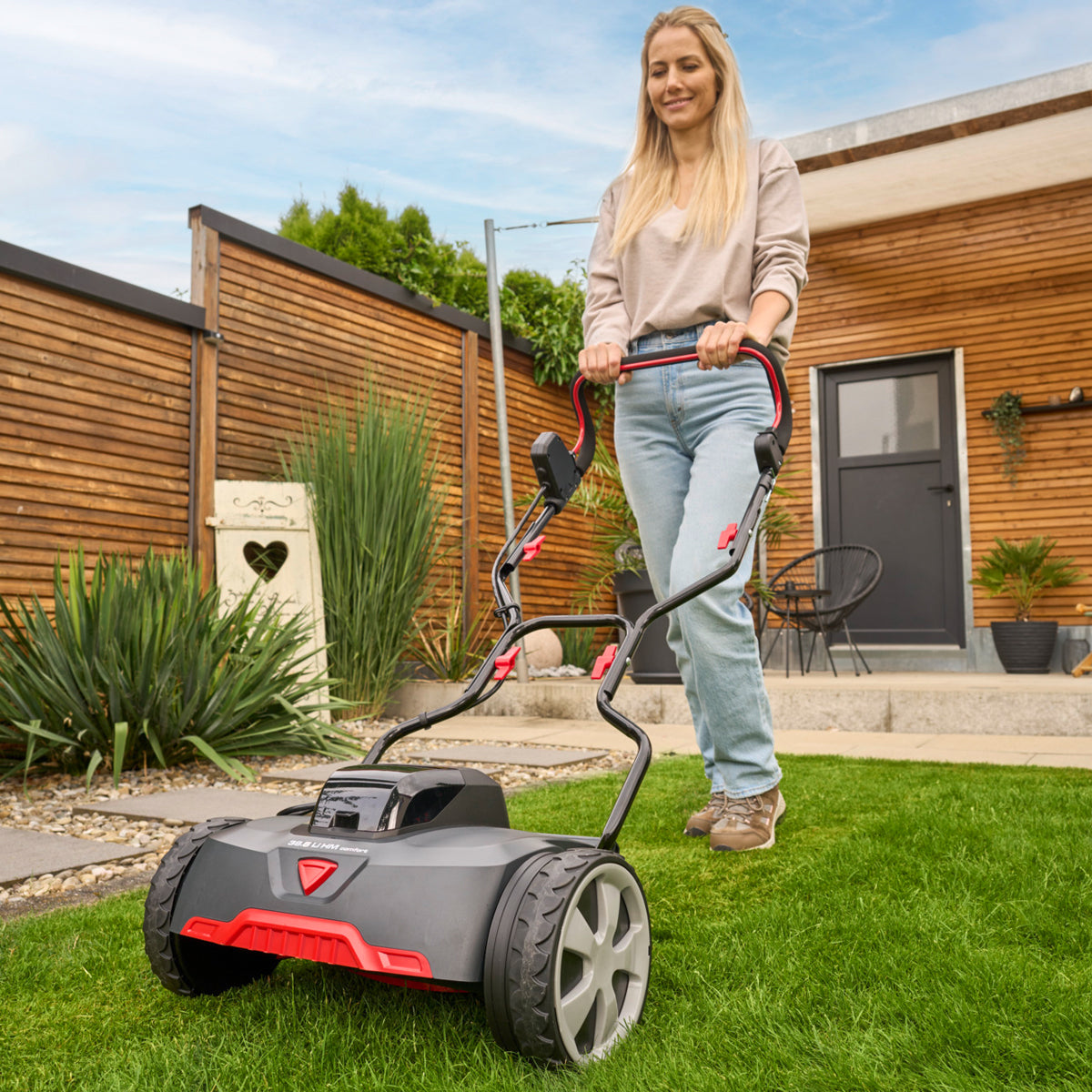 AL-KO Comfort Razor Cut 38.6 Li HM Cordless Cylinder Mower 38cm