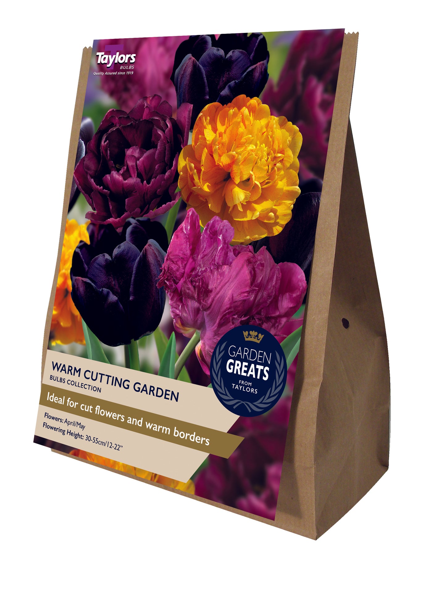 Taylors Bulbs Garden Greats Warm Cutting Garden Tulip Collection