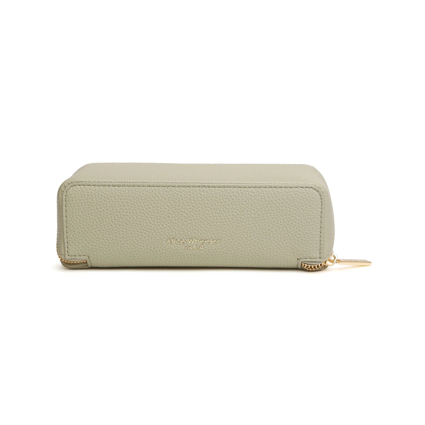 Alice Wheeler Small Pistachio Train Case