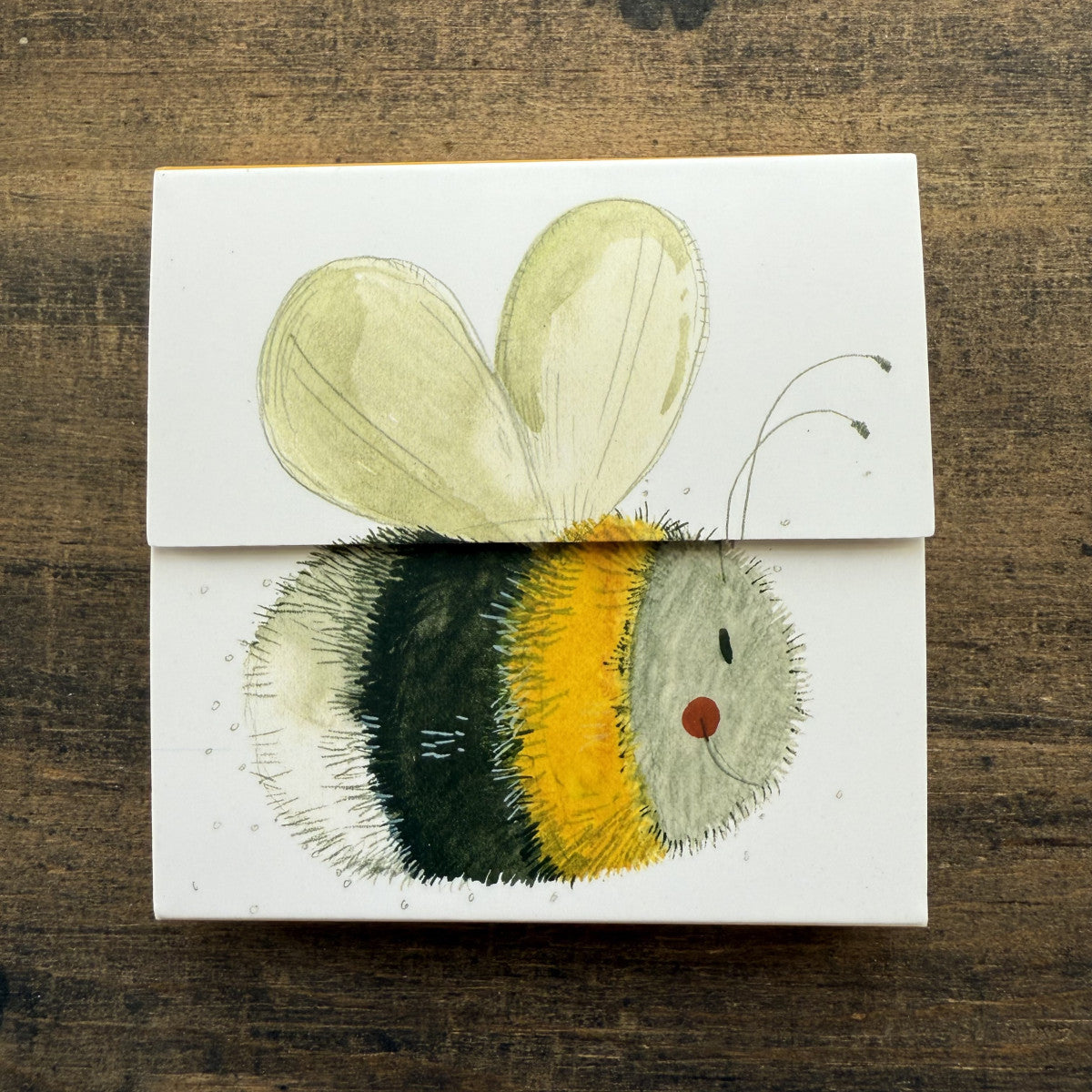 Alex Clark Big Bee Mini Magnetic Notepad