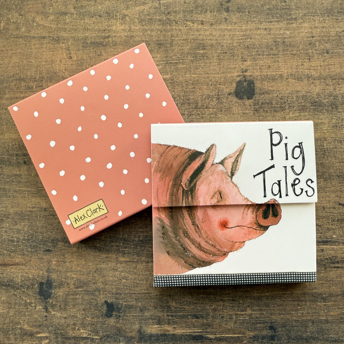 Alex Clark Pig Tales Mini Magnetic Notepad