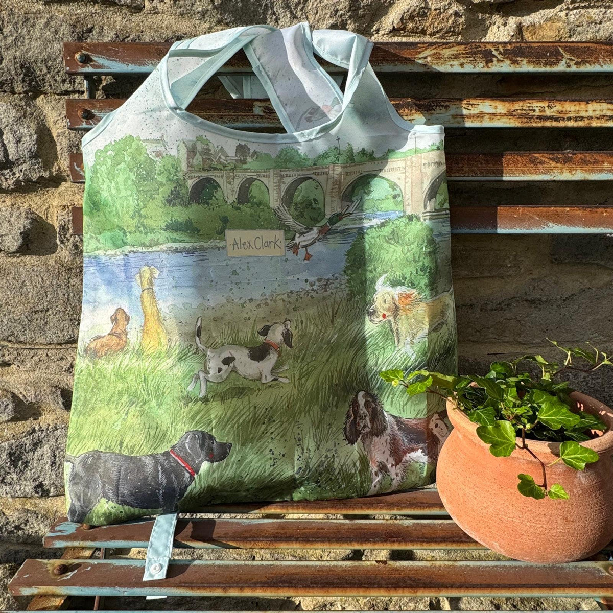 Alex Clark Reusable Shopping Bag Along The River