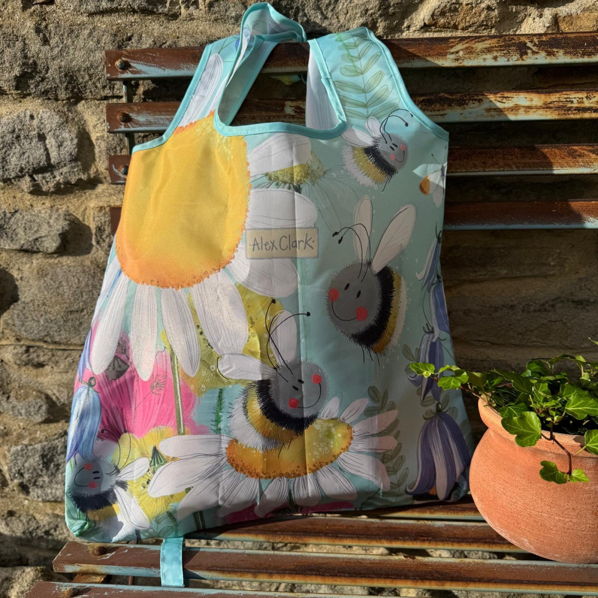 Alex Clark Reusable Shopping Bag Sunny Bees
