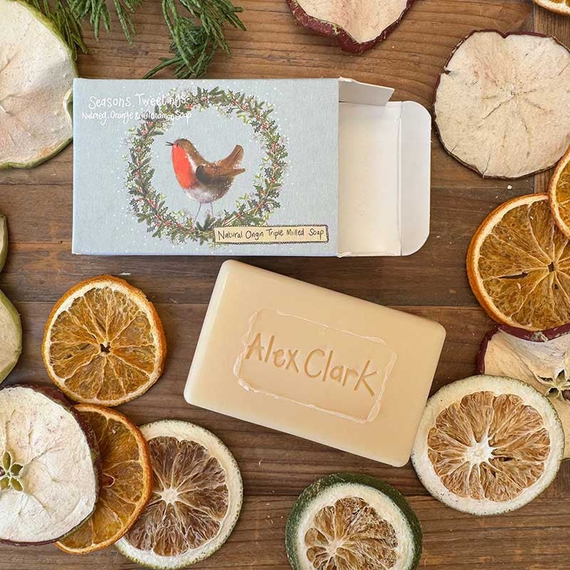 Alex Clark Season's Tweetings Nutmeg, Orange and Cinnamon Soap