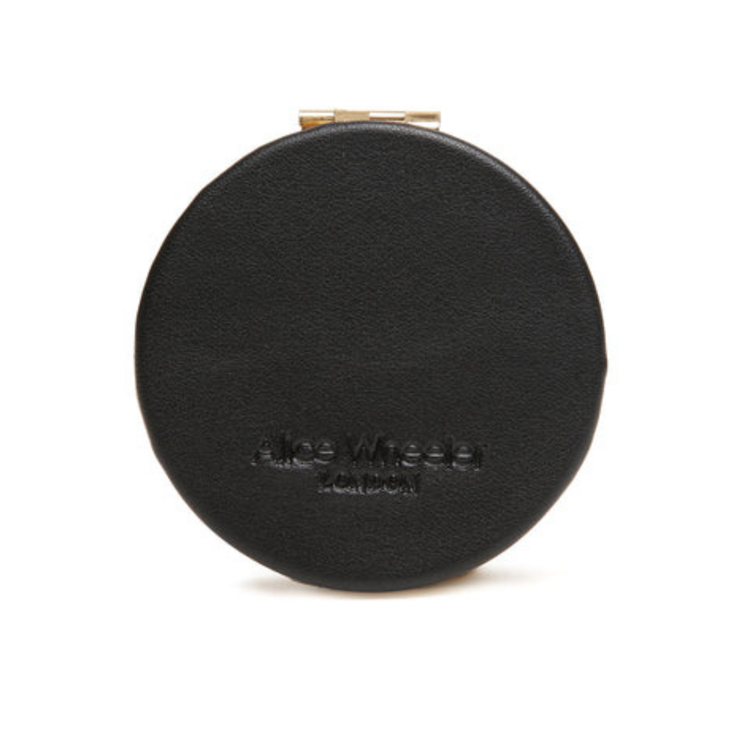 Alice Wheeler Zebra Round Compact Mirror